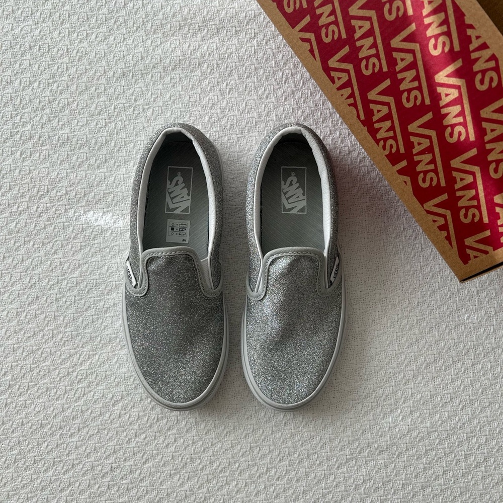 Girls Glitter Vans